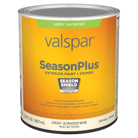 VALSPAR SEASONPLUS Exterior Paint .